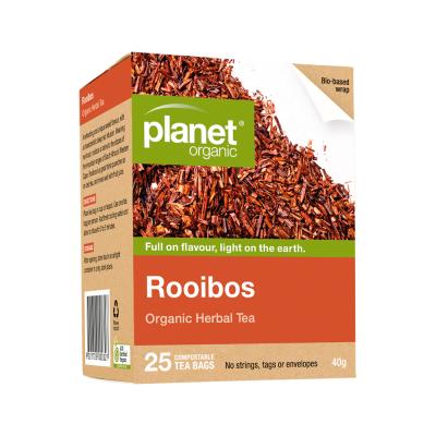Planet Organic Organic Herbal Tea Rooibos x 25 Tea Bags